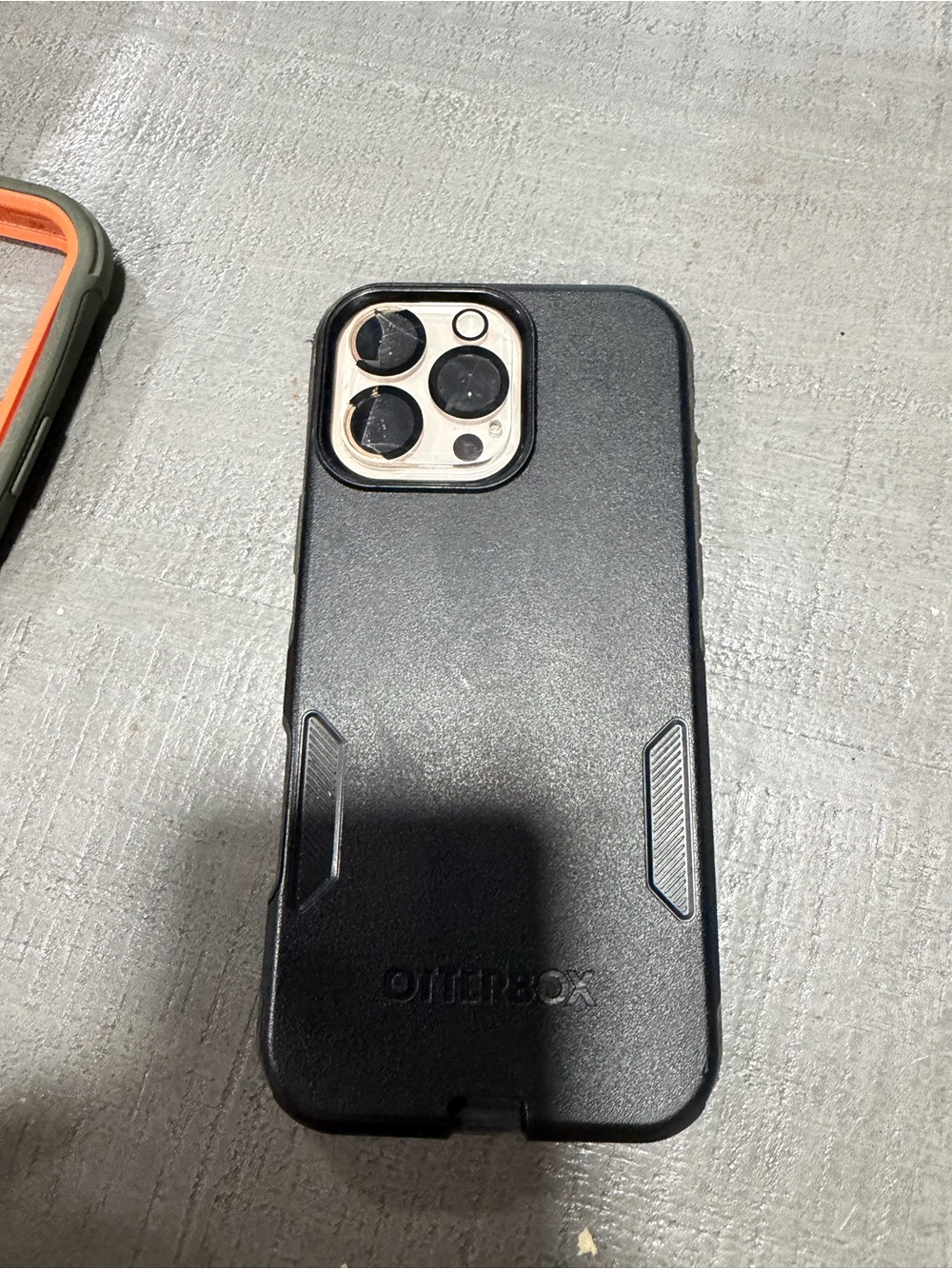 OtterBox Black Rugged Phone Case with Textured Grip
